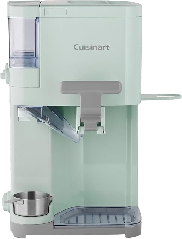 Cuisinart ICE-48 Mint Green Soft Serve Maker for Frozen Yogurt & Gelat
