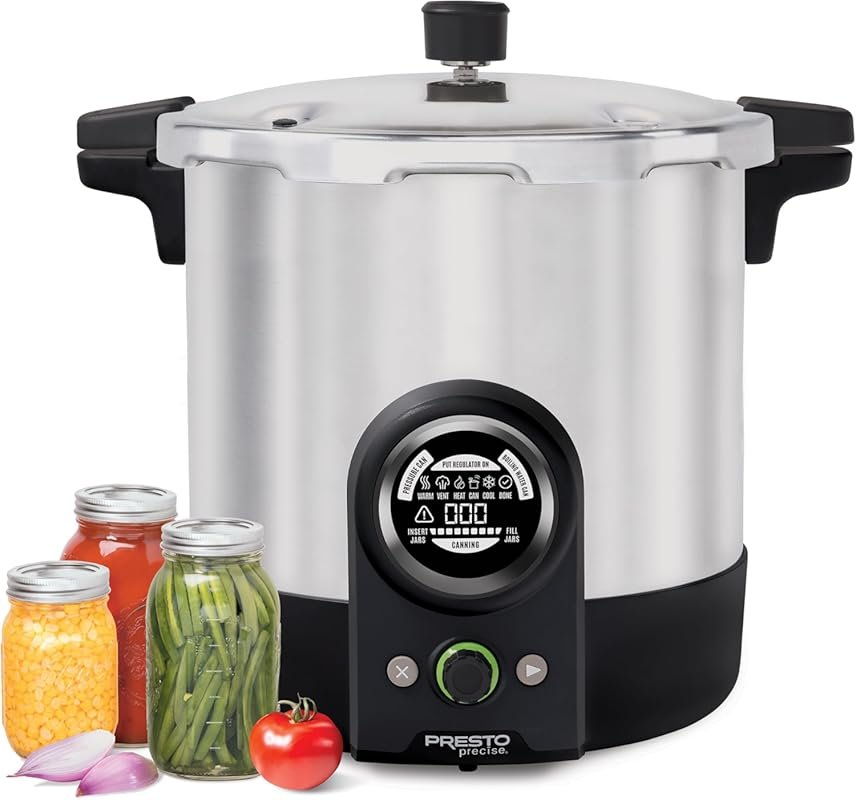 Presto Precise 23-Quart Digital Pressure Canner with Digital Display