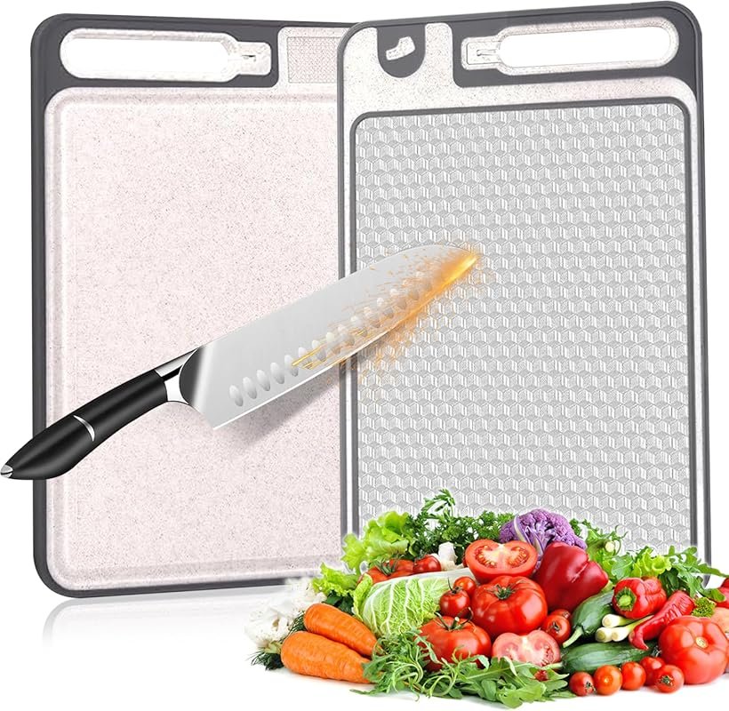 Stainless Steel Cutting Board – Double-Sided Knife Sharpener & Garlic 