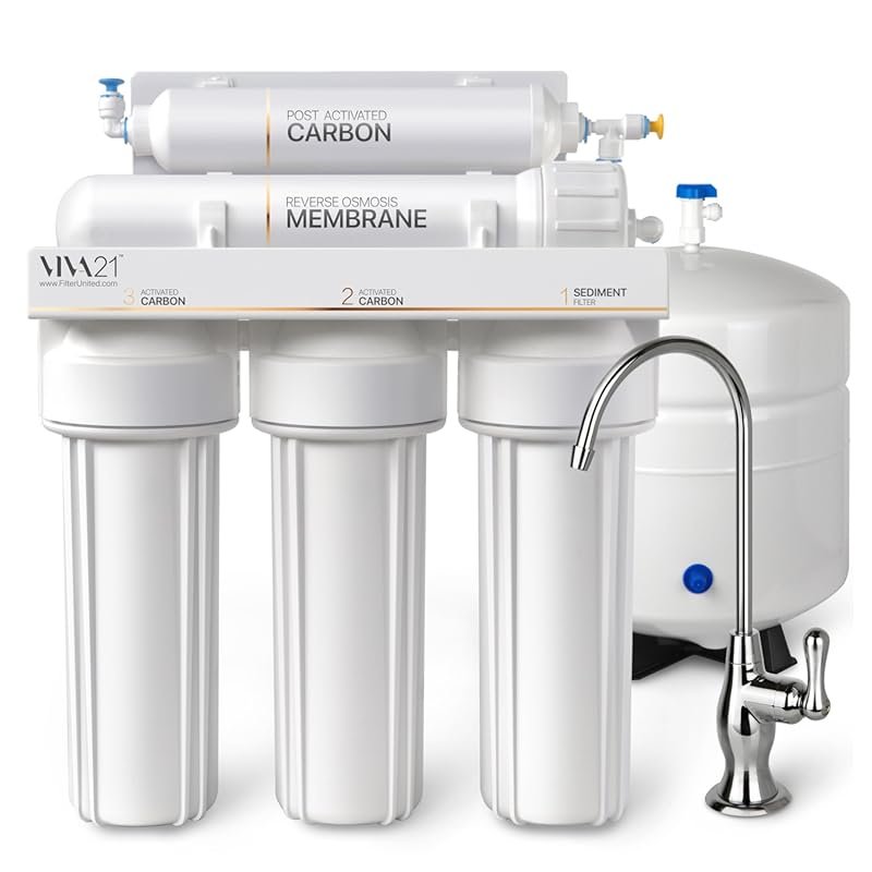 Premium 5-Stage Under Sink RO System with Lifetime Parts Support