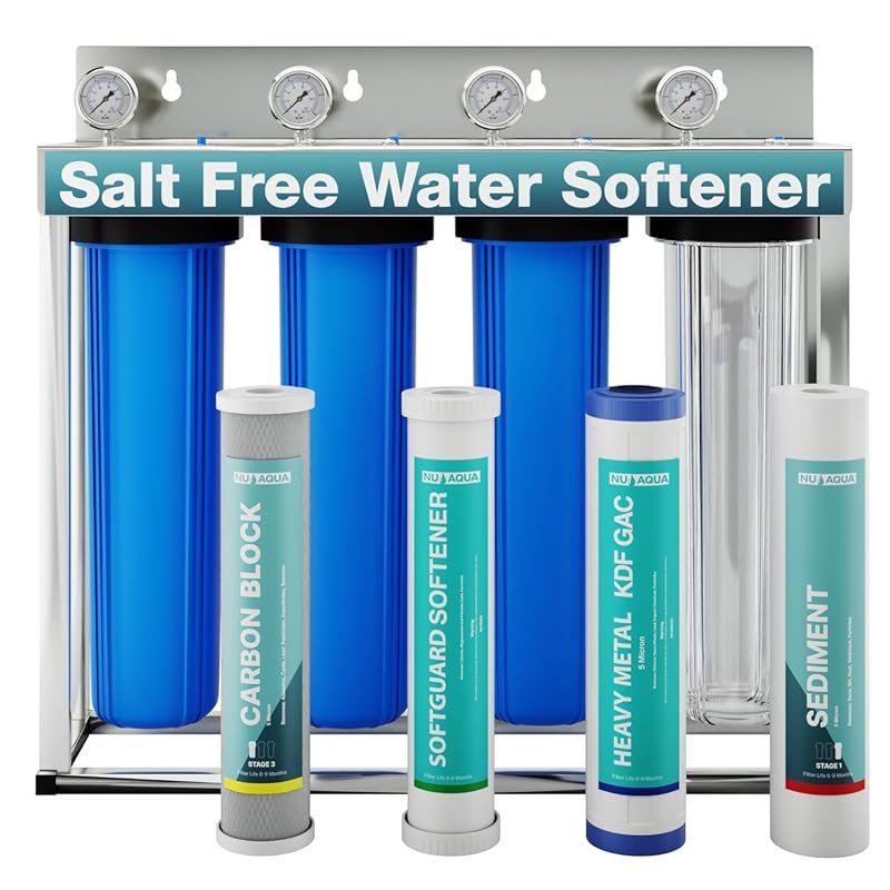 4-Stage Salt-Free Whole House Water Softener