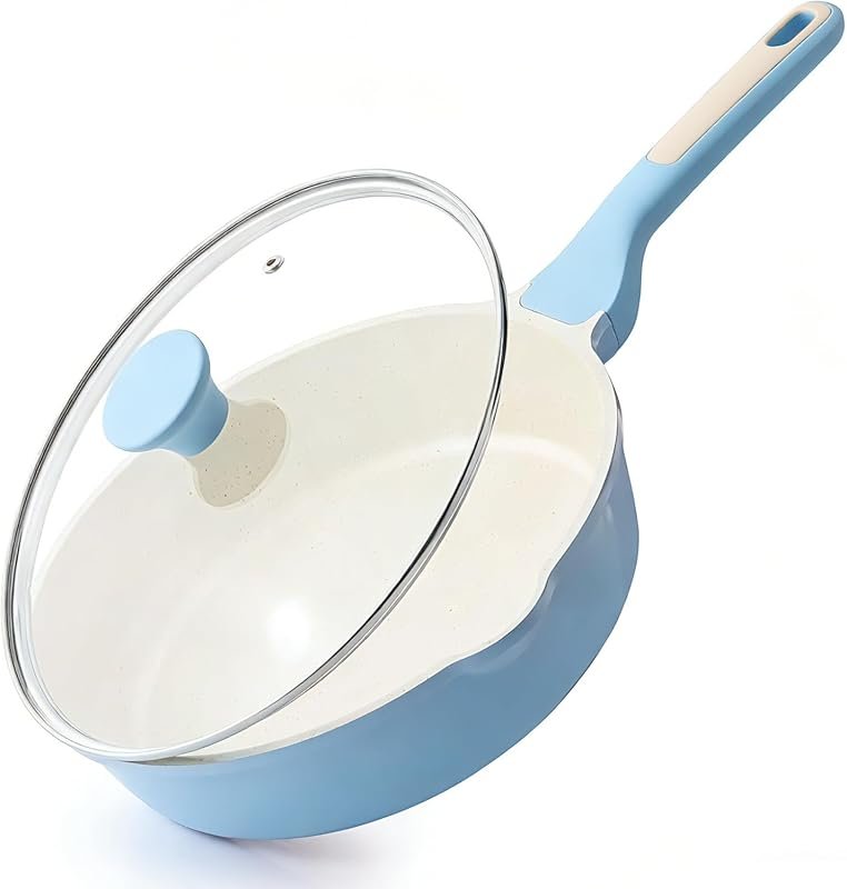 SENSARTE Nonstick Ceramic Saute Pan 10