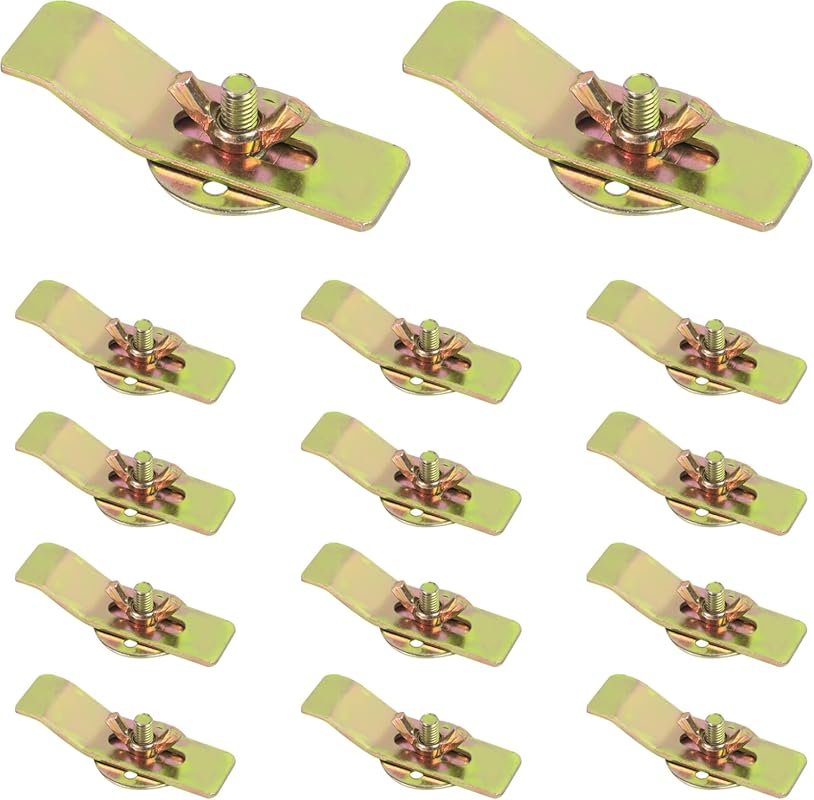 14-Pack Heavy-Duty Premium Undermount Sink Clips for Kitchen & Bathroo