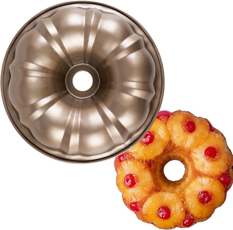 Pineapple Fluted Tube Cake Pan 10.2
