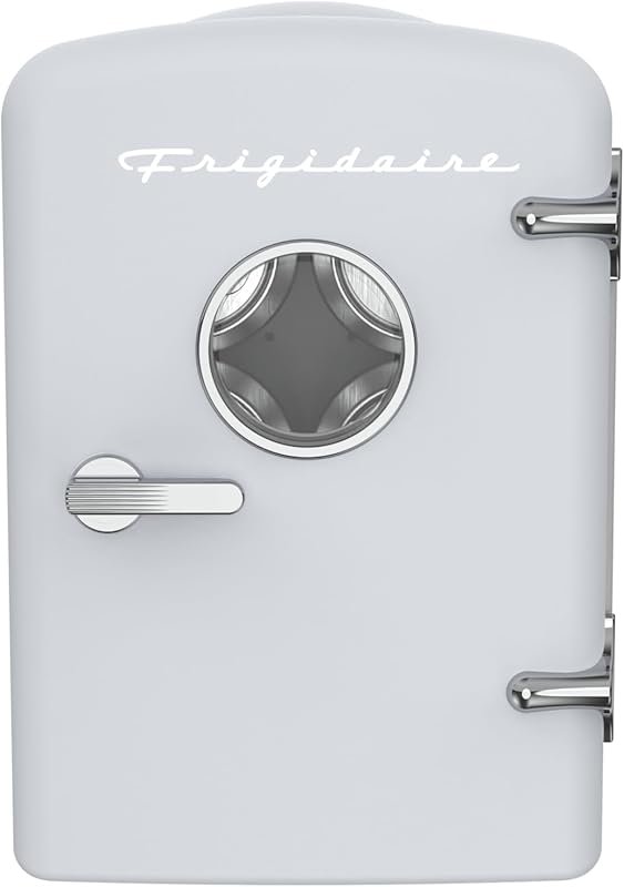 Frigidaire EFMIS171 Retro Mini Portable Fridge for Home, Office, Dorm 