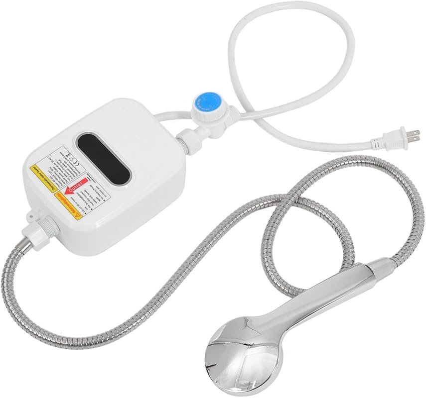 FAME SuperDucha Quatro Electric Tankless Water Heater, 4 Temperatures,