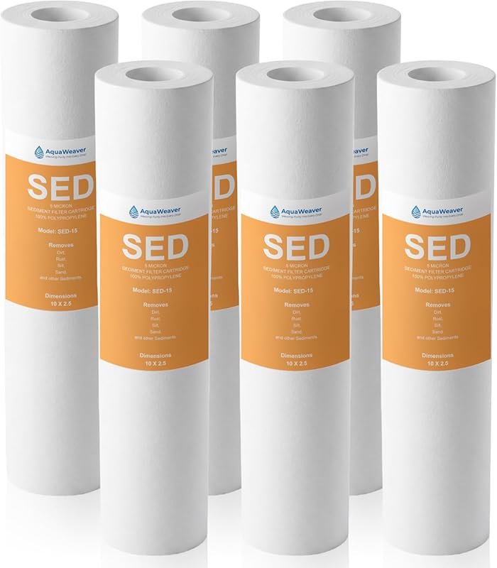 5-Micron PP Sediment Filter Cartridge 10x2.5