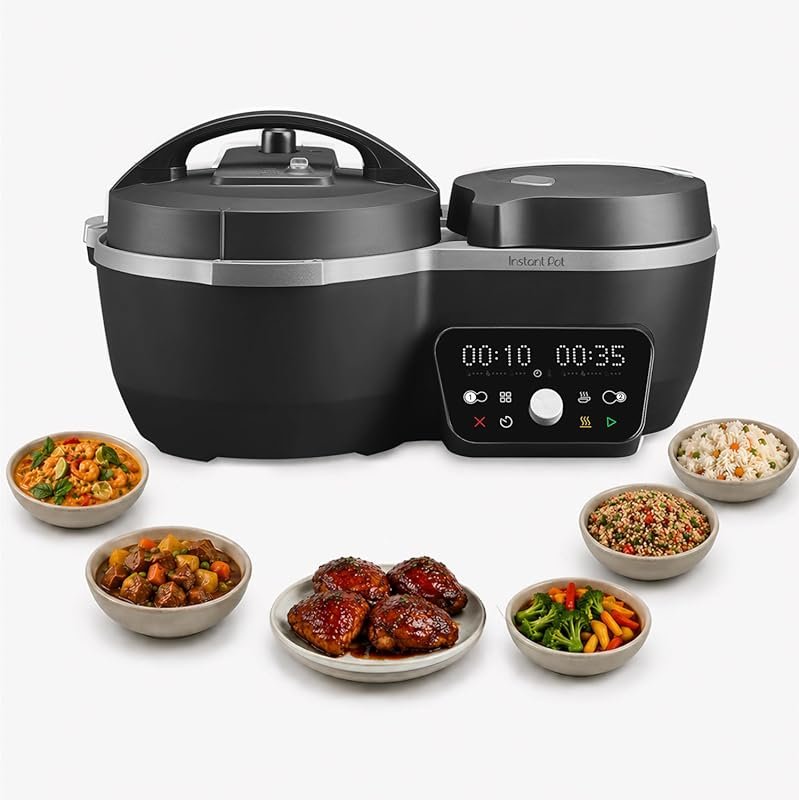 Instant Pot Dual Action 8‑in‑1 Multi‑Cooker with Serve‑Together™ Smart