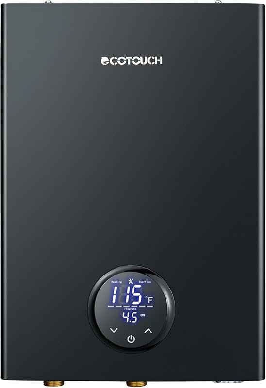 ECOTOUCH 24kW Electric Tankless Water Heater, Up to 5.8GPM, ETL/IPX4 C