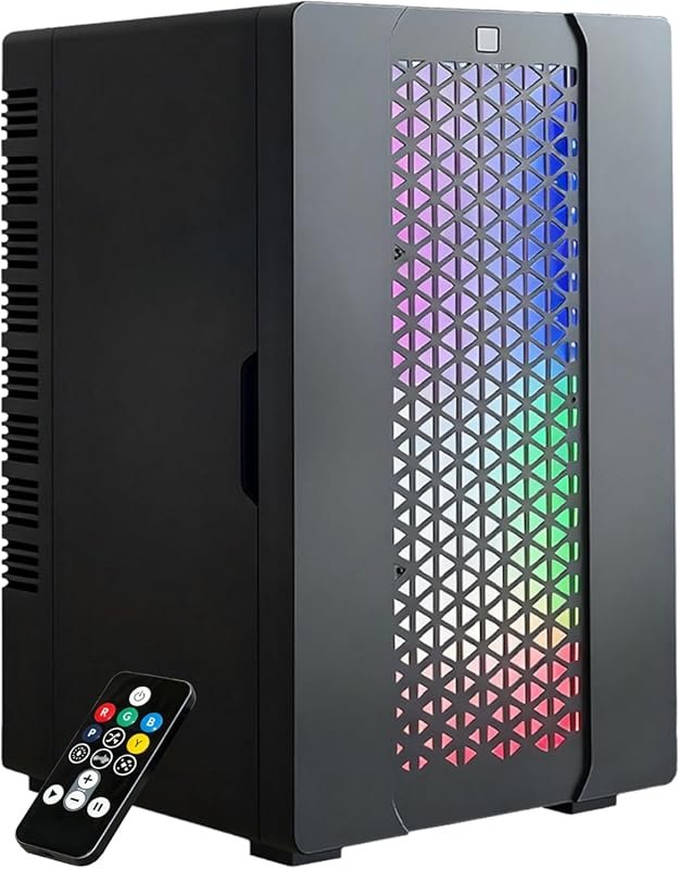 IceBlue 10L Wine Skincare Fridge with Remote Control, Adjustable LED L