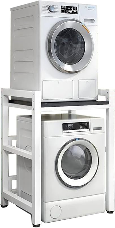 Front Load Washer & Dryer Stacking Kit with 400KG Adjustable Portable 