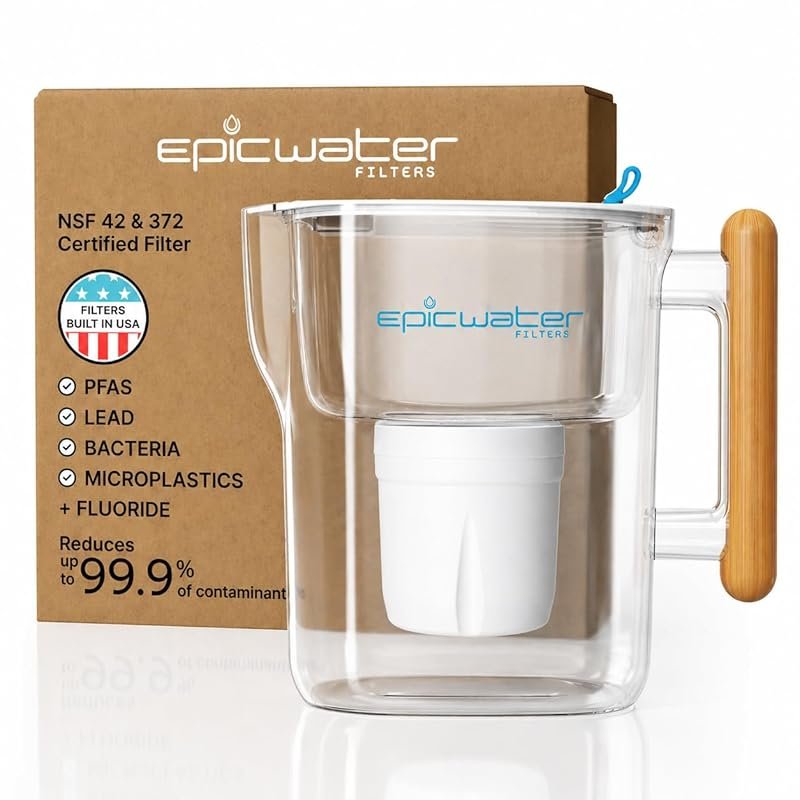 Epic Pure XP Water Filter Pitcher with CoreXchange™