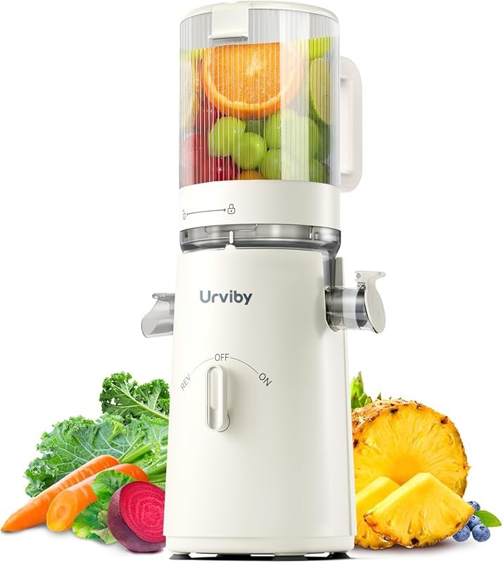 2-in-1 Cold Press Juicer for Fruit & Vegetables, 5