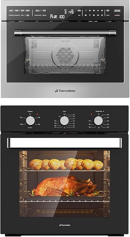 ThermoMate 2.8 Cu.Ft Built-in Electric Wall Oven + 24