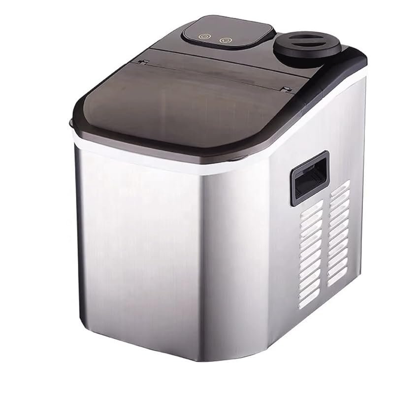 Automatic Fast Home Commercial Small Ice Maker, Stainless Steel, Porta