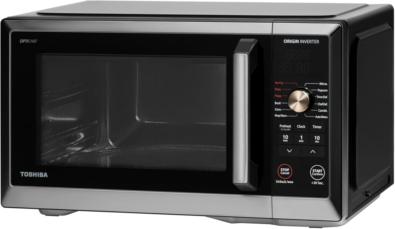 Toshiba OptiChef Pro Air Fryer Combo Microwave with Inverter & 1000W P