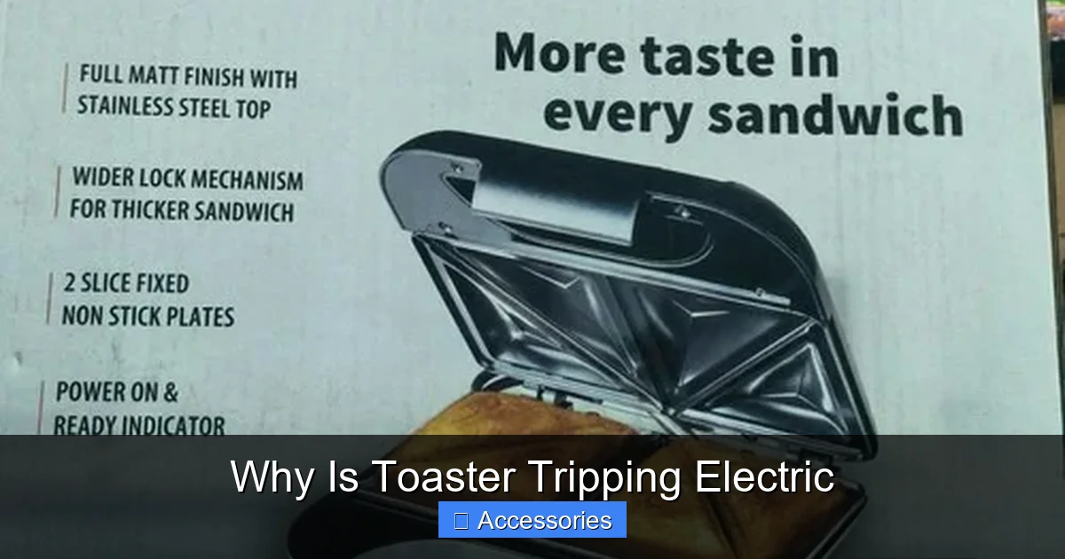 Why Is Toaster Tripping Electric