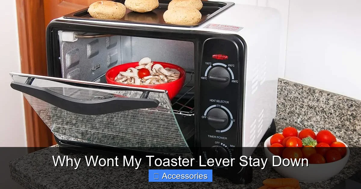 Why Wont My Toaster Lever Stay Down