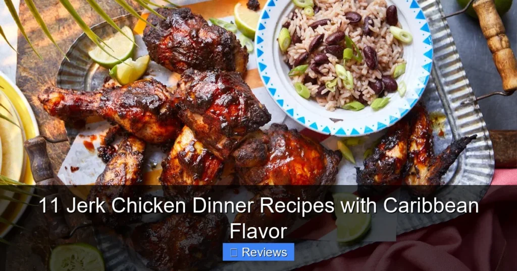 11 Jerk Chicken Dinner Recipes with Caribbean Flavor