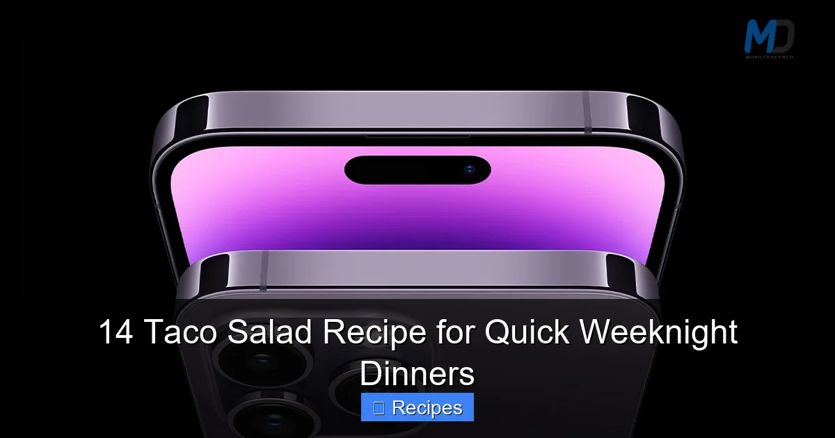 14 Taco Salad Recipe for Quick Weeknight Dinners