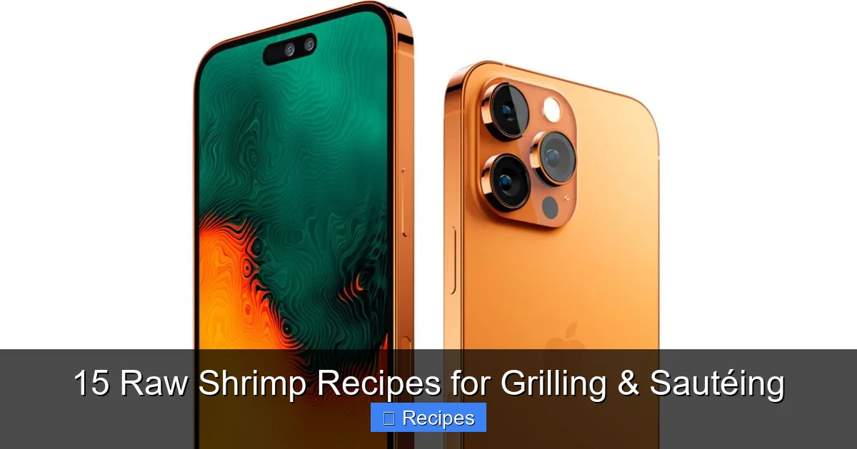 15 Raw Shrimp Recipes for Grilling & Sautéing