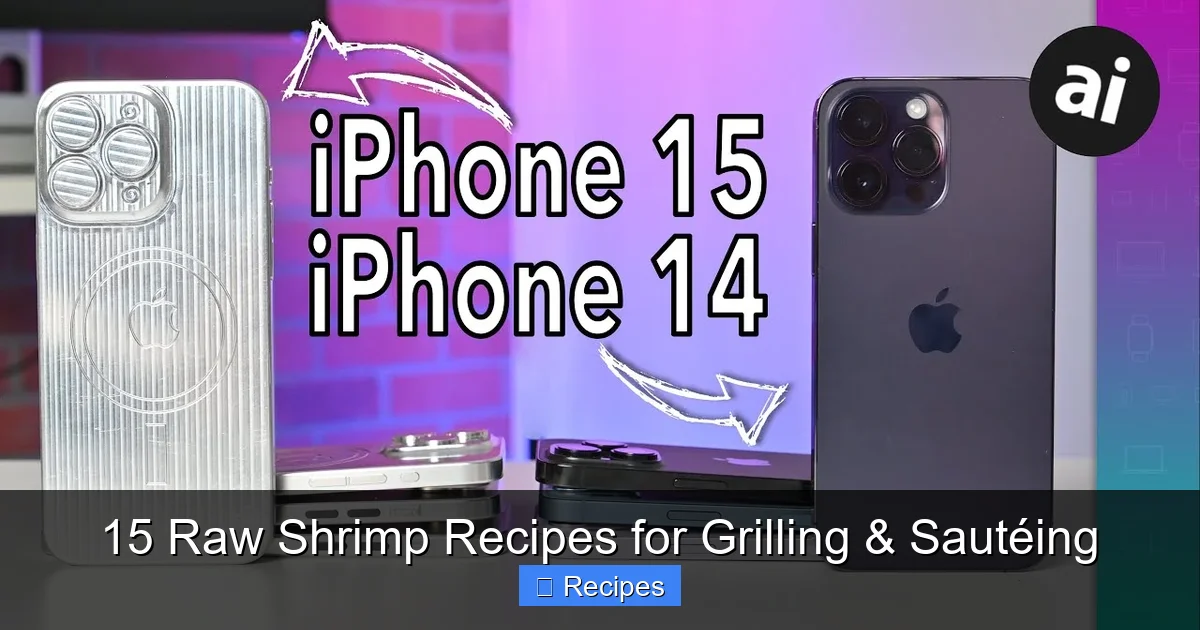 15 Raw Shrimp Recipes for Grilling & Sautéing
