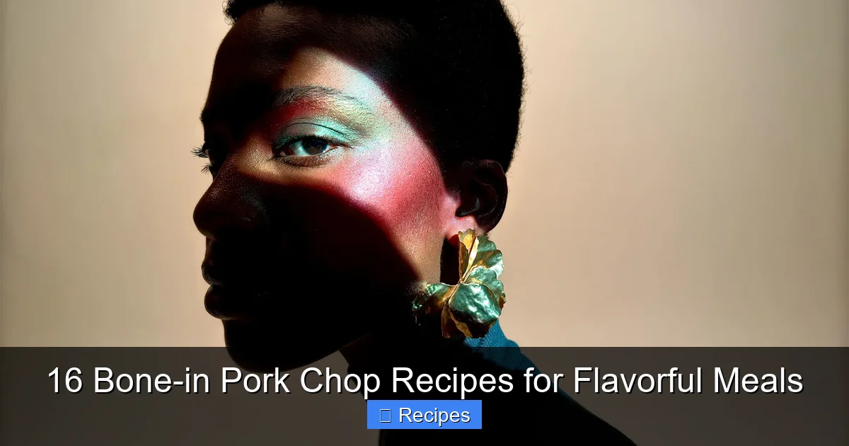 16 Bone-in Pork Chop Recipes for Flavorful Meals
