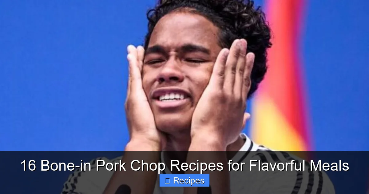 16 Bone-in Pork Chop Recipes for Flavorful Meals