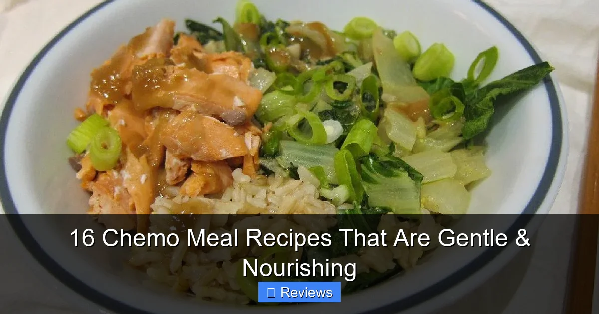 16 Chemo Meal Recipes That Are Gentle & Nourishing