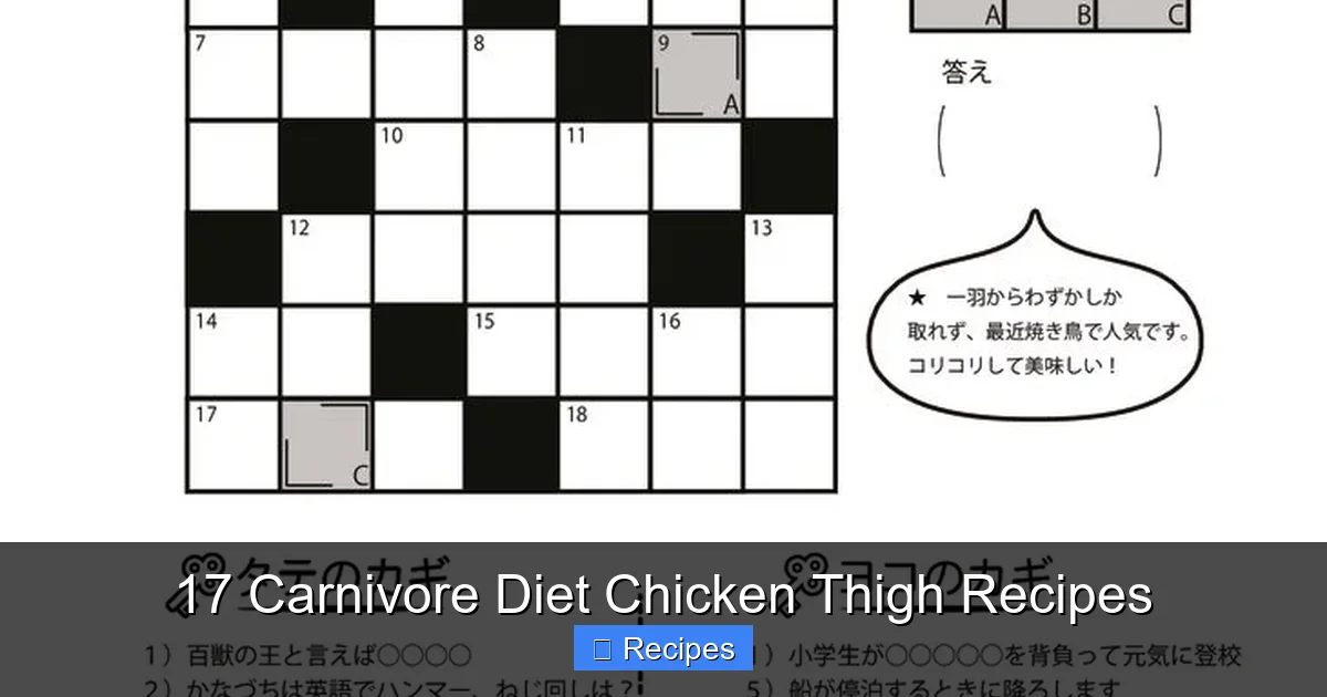 17 Carnivore Diet Chicken Thigh Recipes