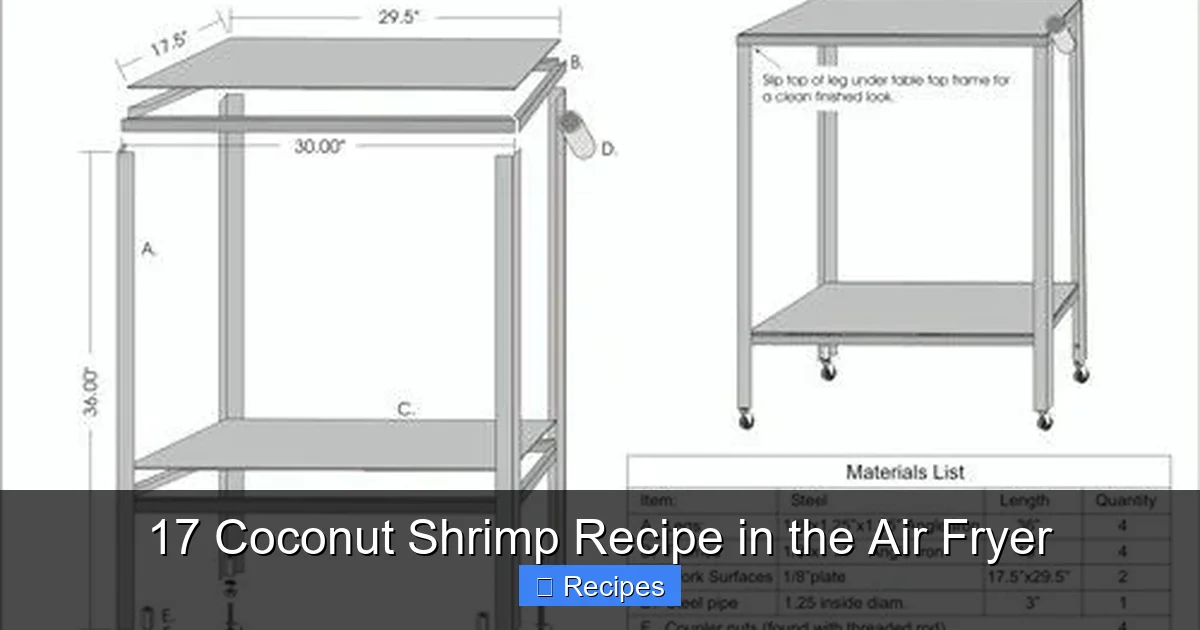17 Coconut Shrimp Recipe in the Air Fryer