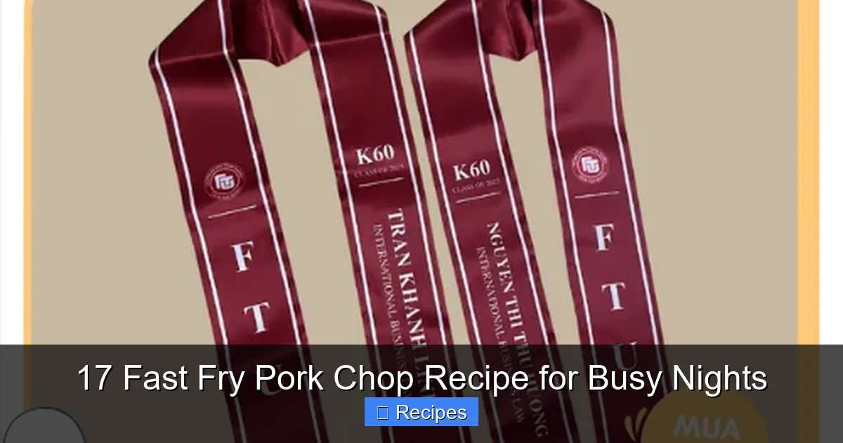 17 Fast Fry Pork Chop Recipe for Busy Nights
