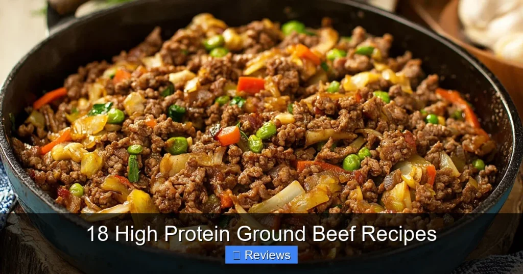 18 High Protein Ground Beef Recipes