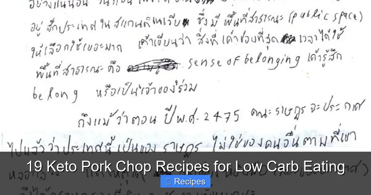 19 Keto Pork Chop Recipes for Low Carb Eating