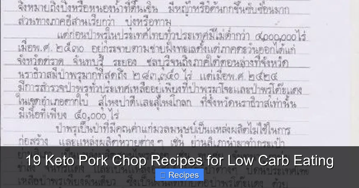 19 Keto Pork Chop Recipes for Low Carb Eating