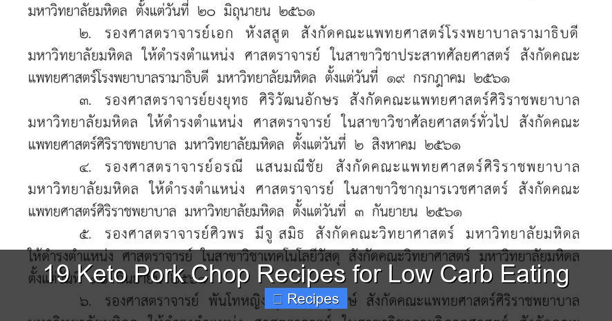 19 Keto Pork Chop Recipes for Low Carb Eating