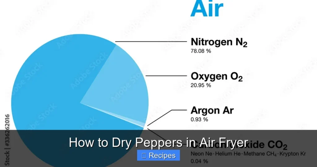 How to Dry Peppers in Air Fryer