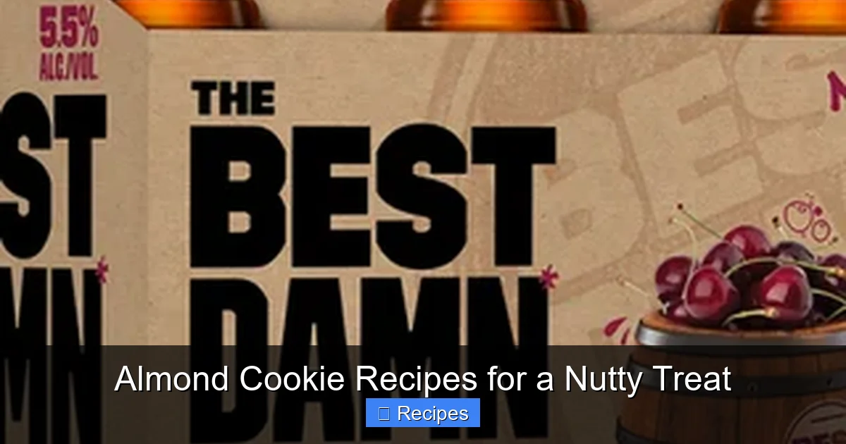 Almond Cookie Recipes for a Nutty Treat