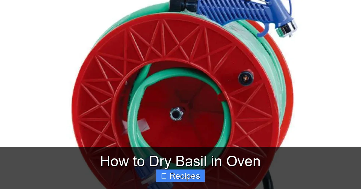 How to Dry Basil in Oven