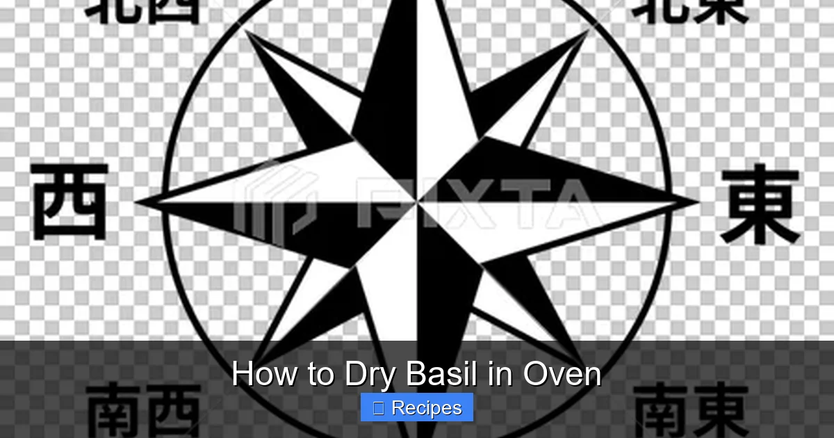 How to Dry Basil in Oven