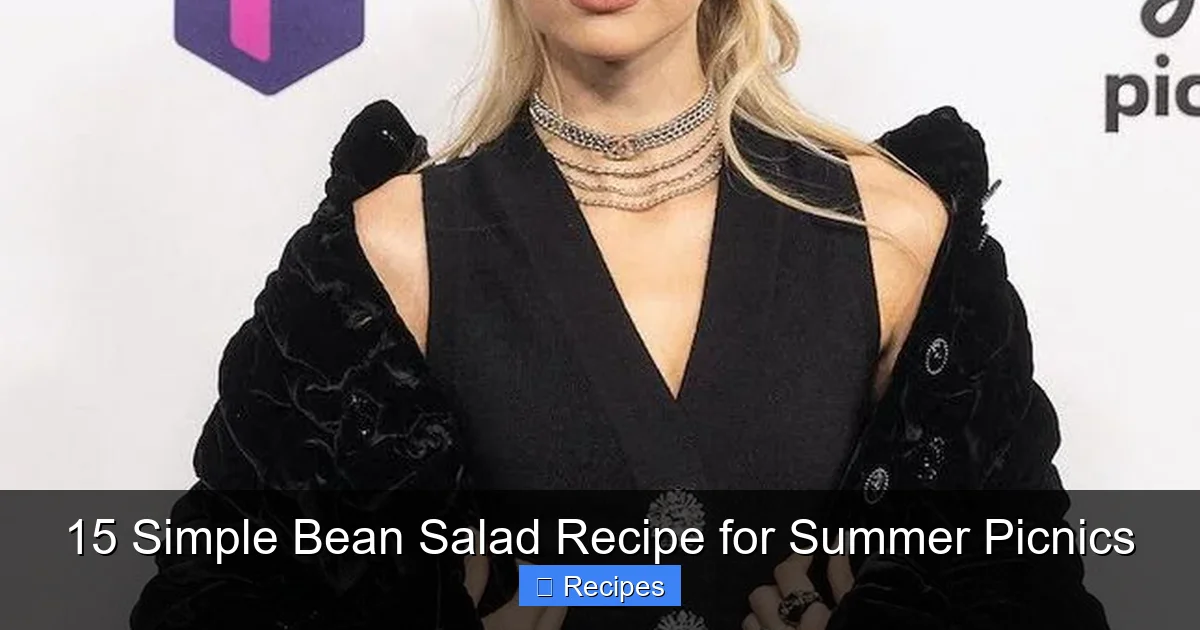15 Simple Bean Salad Recipe for Summer Picnics