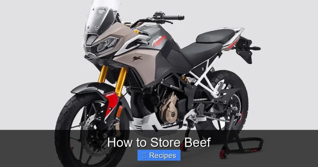 How to Store Beef