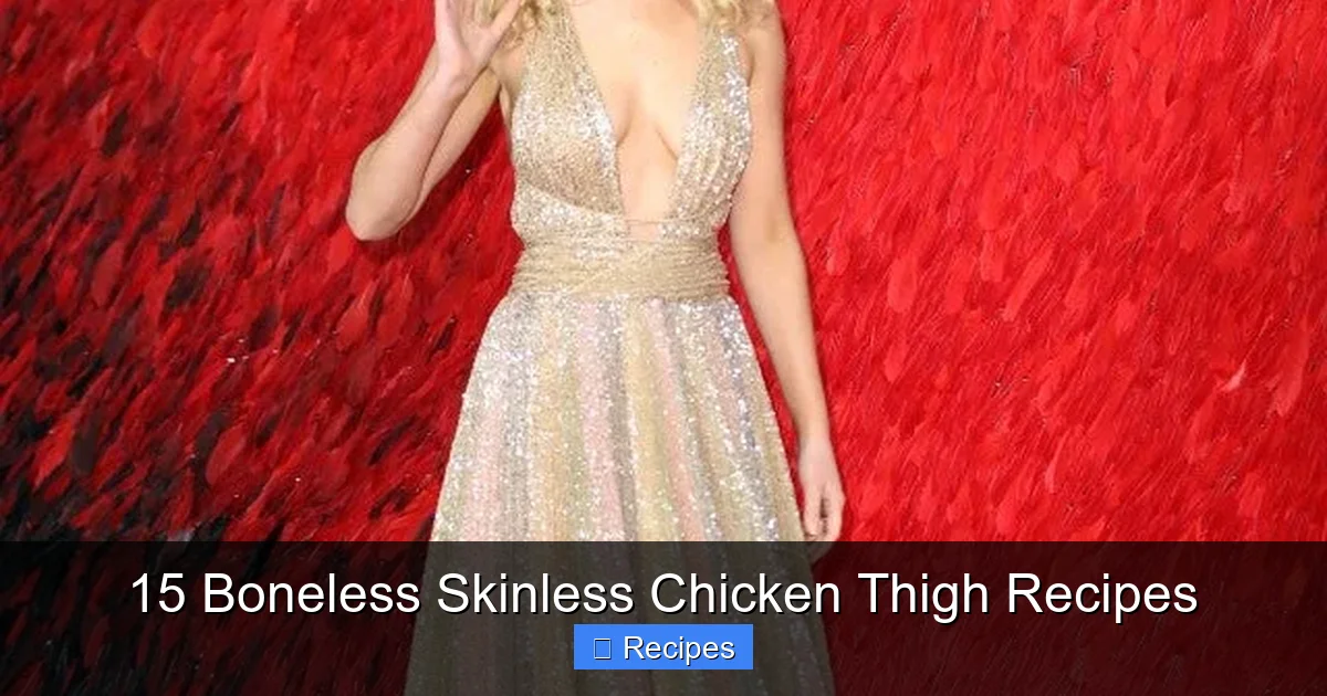 15 Boneless Skinless Chicken Thigh Recipes