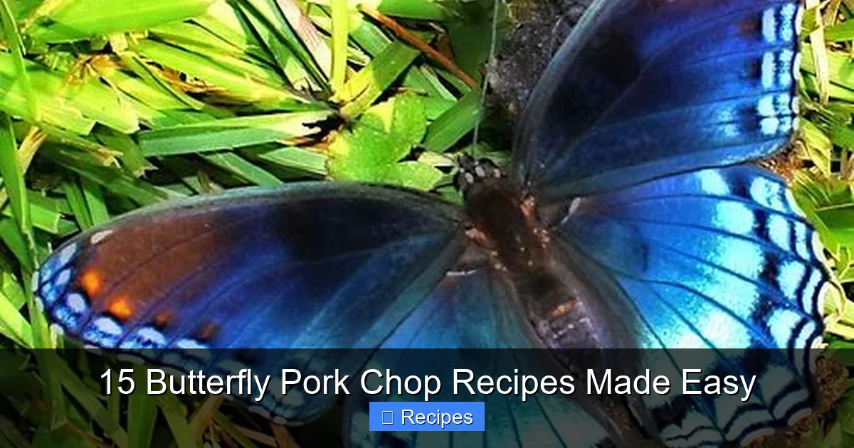15 Butterfly Pork Chop Recipes Made Easy