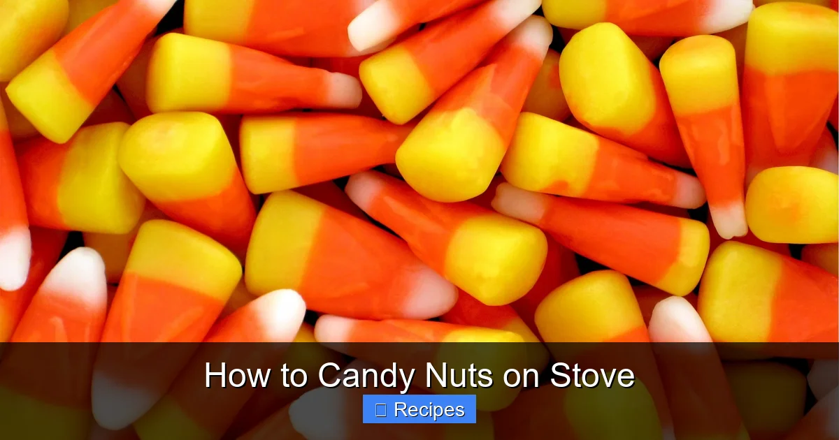 How to Candy Nuts on Stove