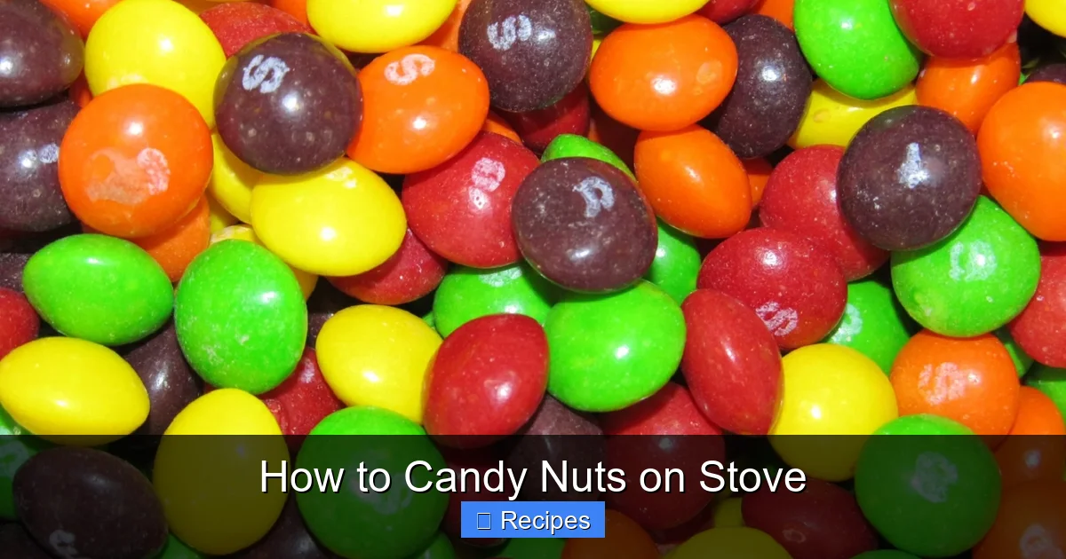 How to Candy Nuts on Stove