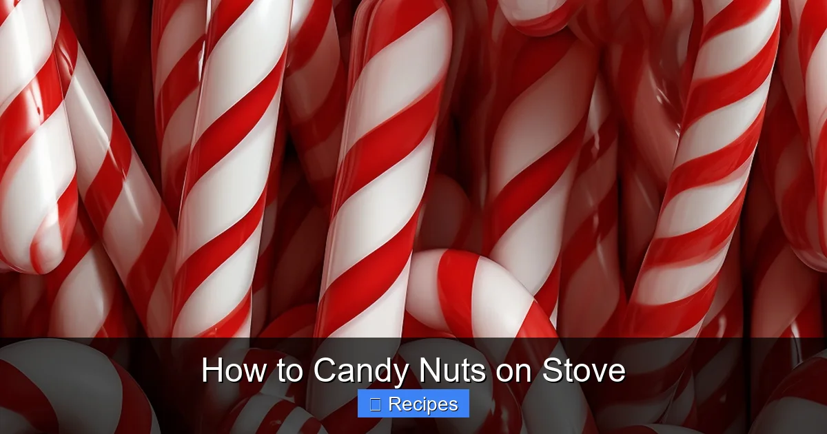 How to Candy Nuts on Stove