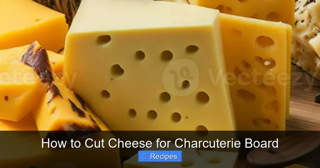 How to Cut Cheese for Charcuterie Board