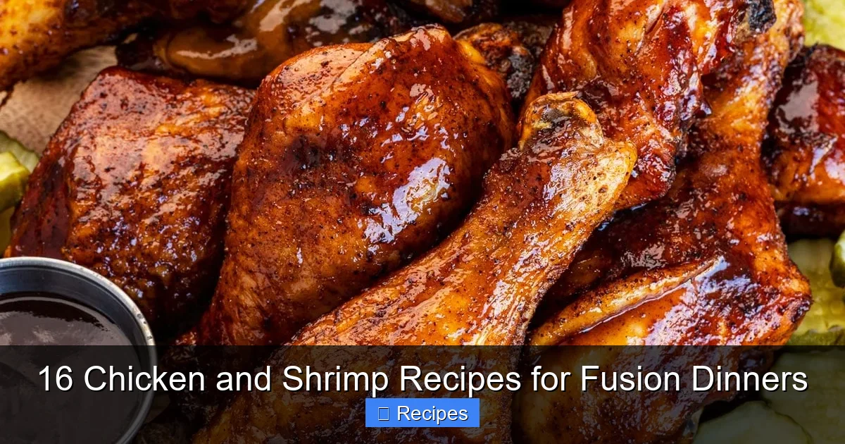 16 Chicken and Shrimp Recipes for Fusion Dinners