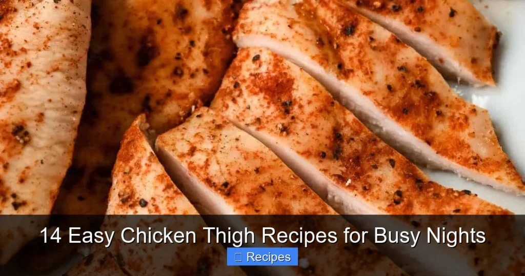 14 Easy Chicken Thigh Recipes for Busy Nights